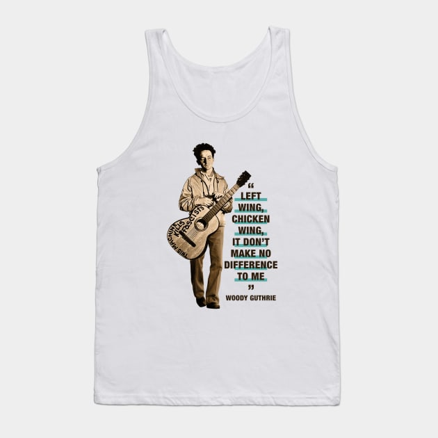 Woody Guthrie  "I'd Give My Life Just To Lay My Head Tonight On A Bed Of California Stars" Tank Top by PLAYDIGITAL2020